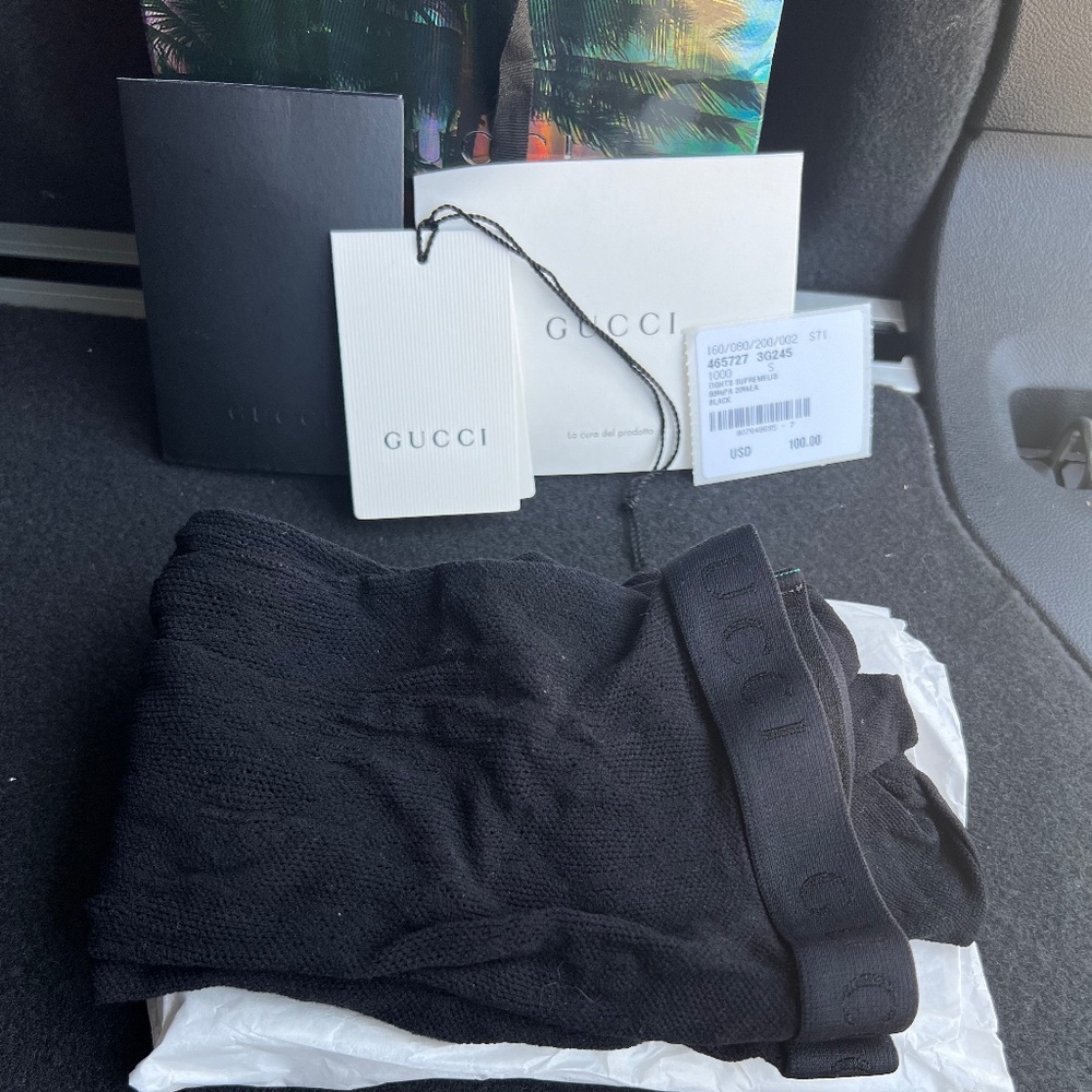 Gucci Interlocking GG tights